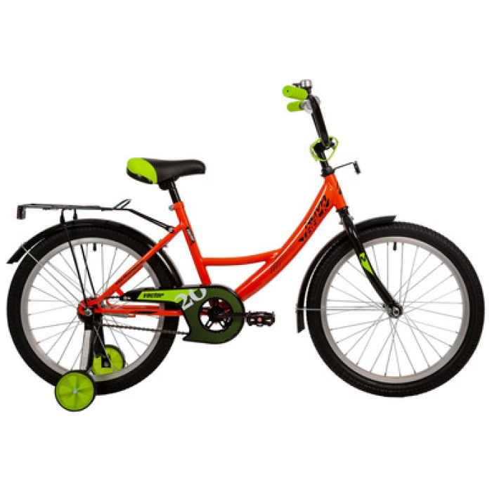 Велосипед Novatrack VIDA KID 20″ оранжевый, сталь,