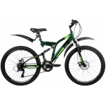 Велосипед Novatrack Freelander 26" 18д. зеленый, сталь,