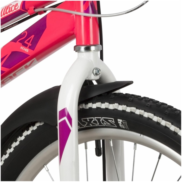 Велосипед Novatrack  ALICE  Disc 24" сталь 6ск 12д. Розовая