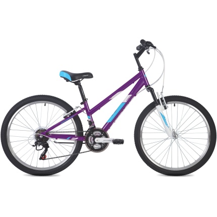 Велосипед Novatrack SALSA FOXX  24" сталь 12д. фиолетовая 154827