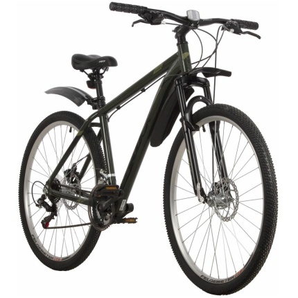 Велосипед Novatrack ATLANTIC 27,5" зеленый, алюминий, размер 18"