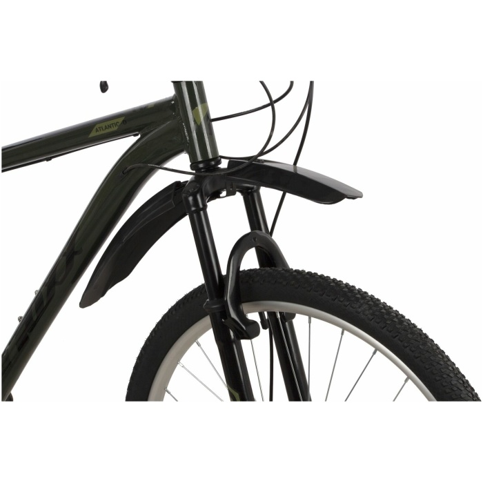 Велосипед Novatrack ATLANTIC 27,5" зеленый, алюминий, размер 18"