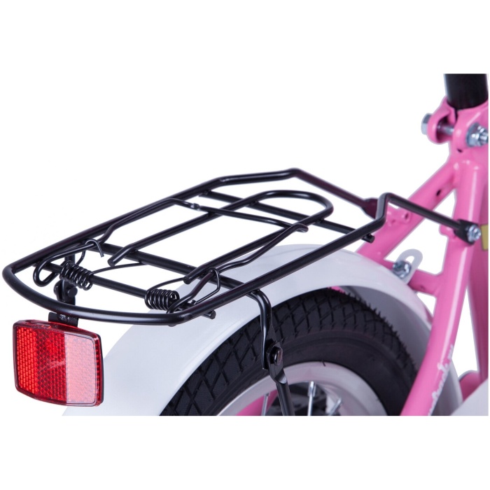 Велосипед Novatrack TETRIS 16" розовый  КОРЗИНА