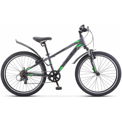 Велосипеды Stels Navigator 400 V 24" F020 (12" серый/зеленый)