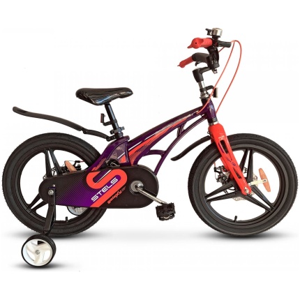 Велосипеды Stels Galaxy 14" V010 8.4" фиолетовый/красный