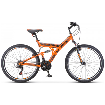 Велосипеды Stels Focus V 26" 18-sp V030 18" оранжевый/черный