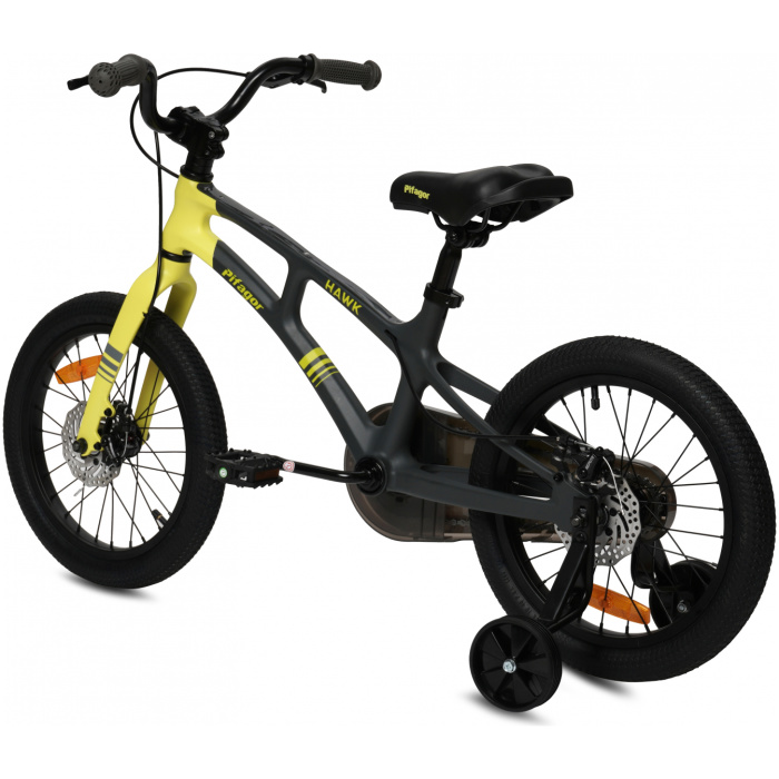 Велосипеды Stels Детский велосипед Pifagor Hawk 16" (16" серый/желтый)