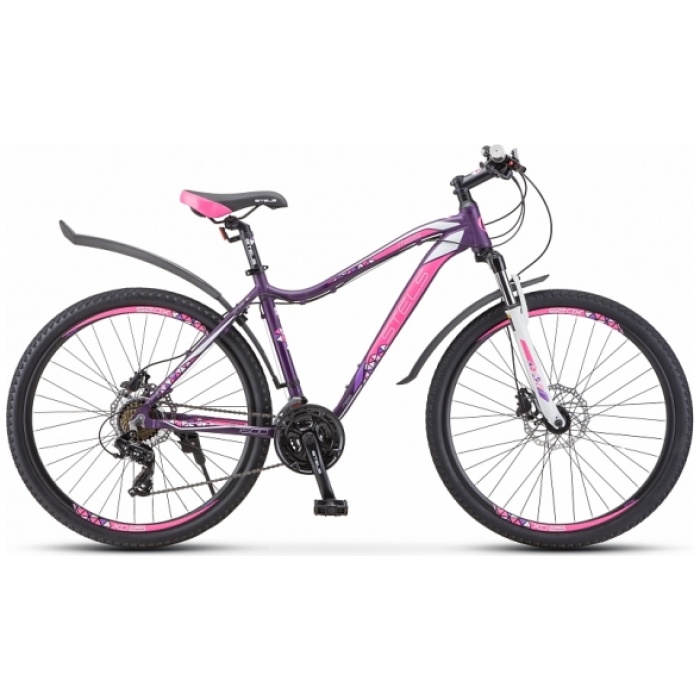 Велосипеды Stels Miss 7500 D 27.5" V010 16" тёмно-пурпурный