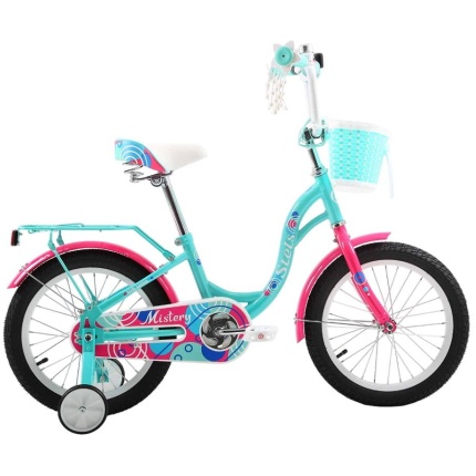 Велосипеды Stels Mistery C 18" Z010 18" розовый/зеленый