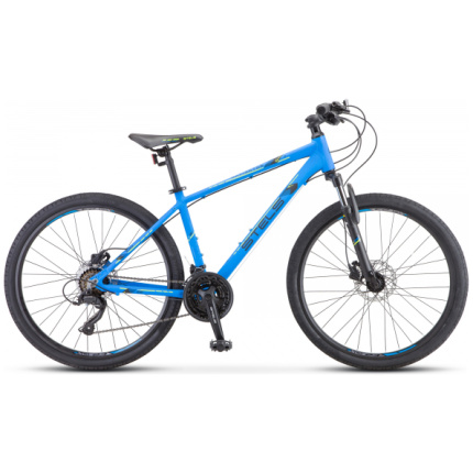 Велосипеды Stels Navigator 590 D 26" K010 16" синий/салатовый