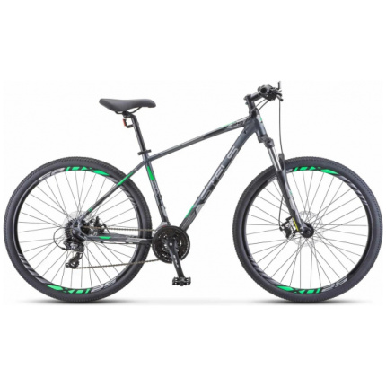 Велосипеды Stels Navigator 930 MD 29 V010 16.5" антрацитовый/зеленый