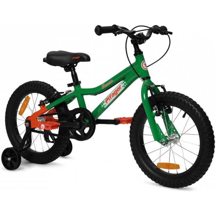 Велосипеды Stels Детский велосипед Pifagor Rowan 18" (18" зеленый/оранжевый)