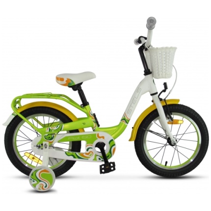 Велосипеды Stels Pilot 190 16 V030 зелёный/жёлтый/белый